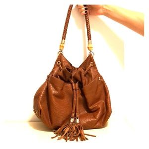 Brown Elaine turner hobo purse
